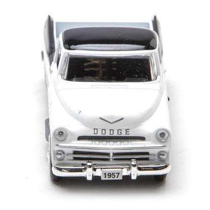 Model of a 1957 Dodge truck on a white background
