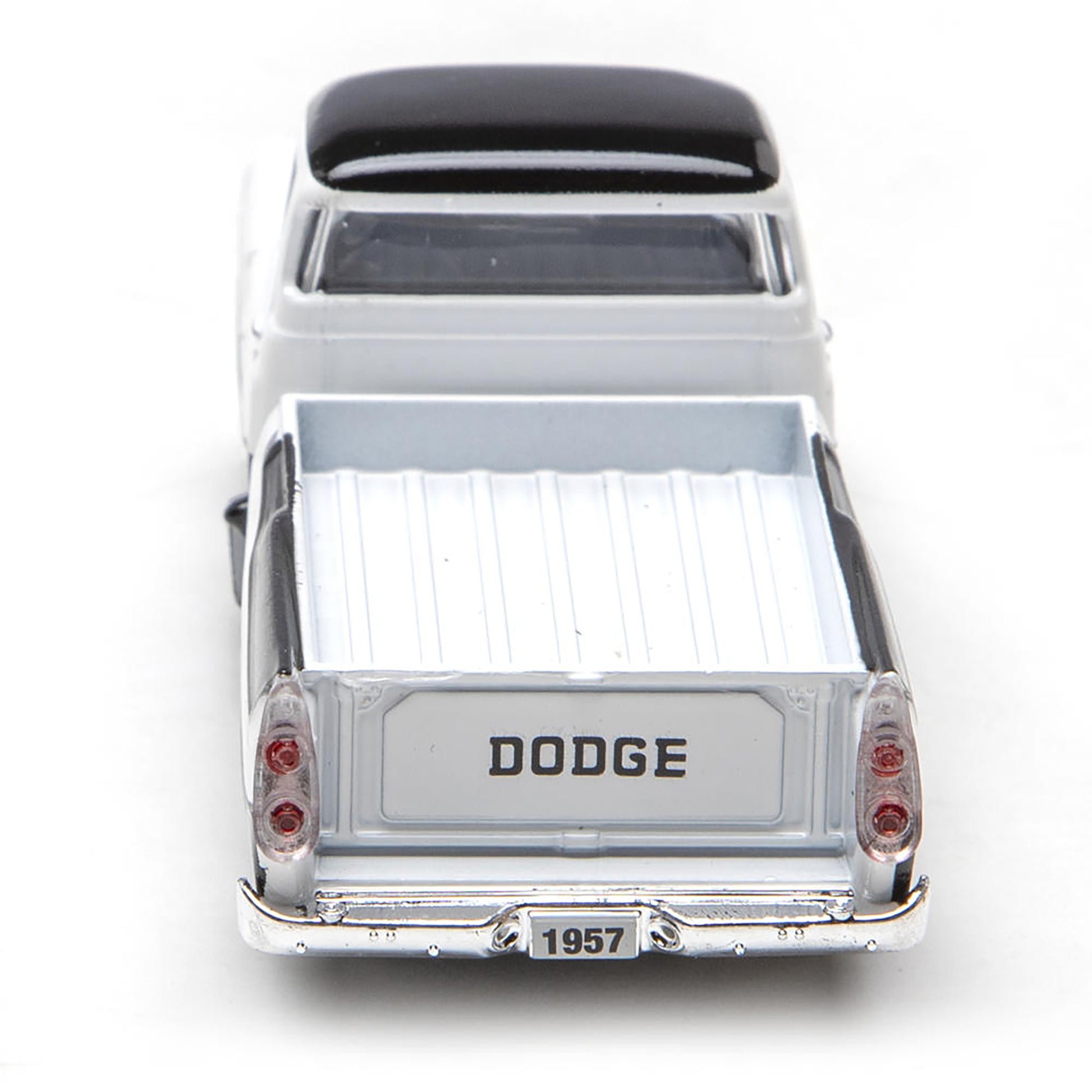 Model of a 1957 Dodge truck on a white background