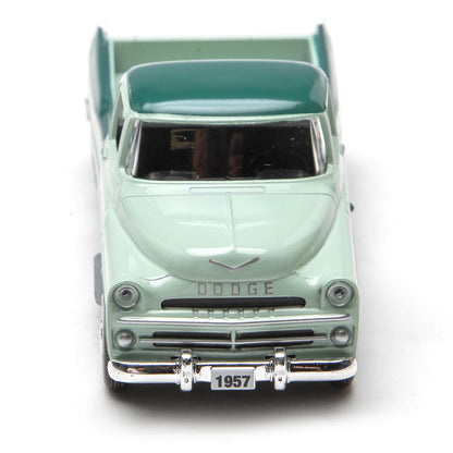 Model of a 1957 Dodge truck on a white background