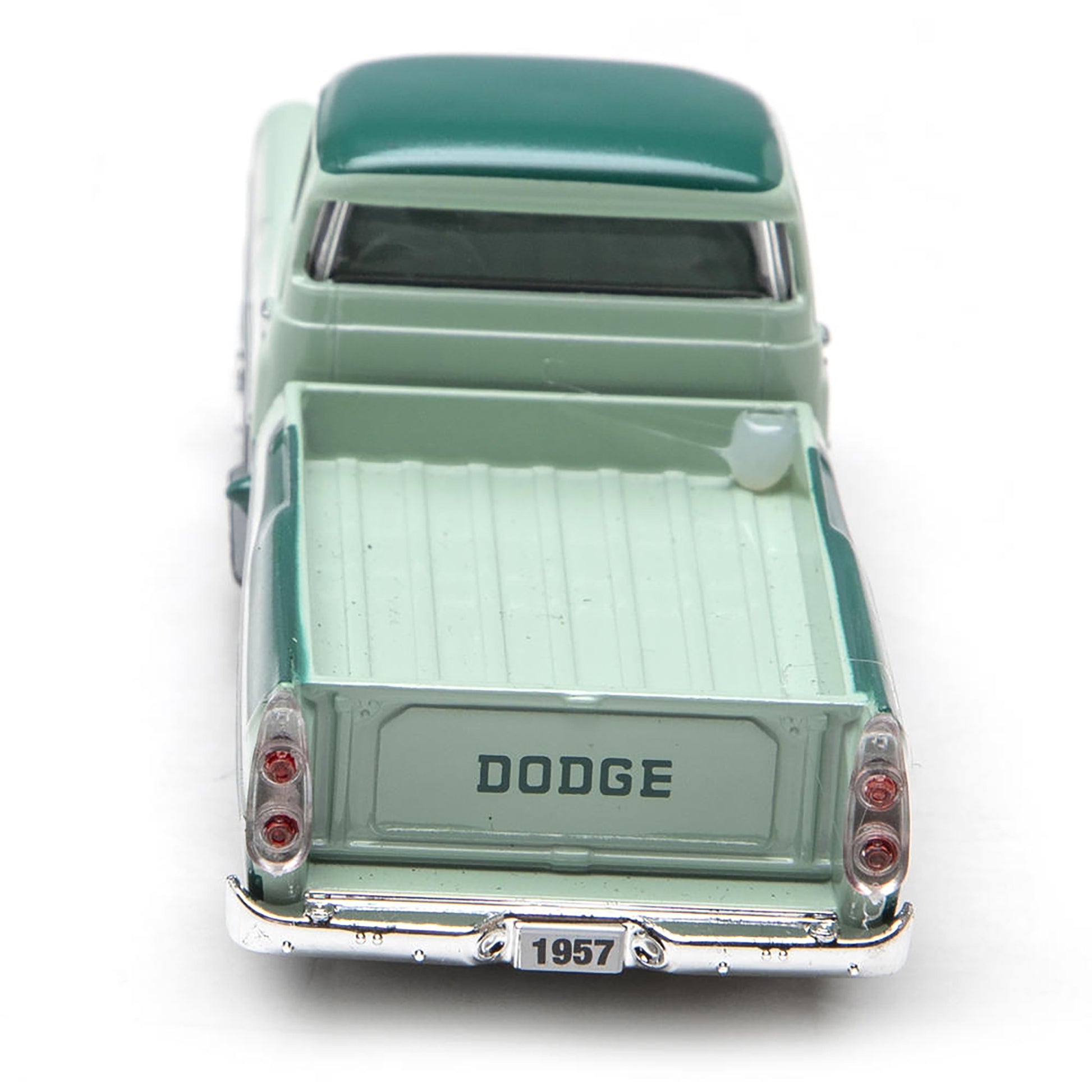 Model of a 1957 Dodge truck on a white background