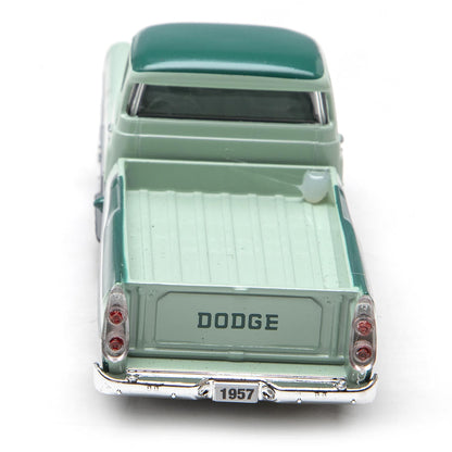 Model of a 1957 Dodge truck on a white background