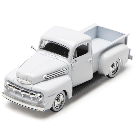 Model of a vintage truck on a white background