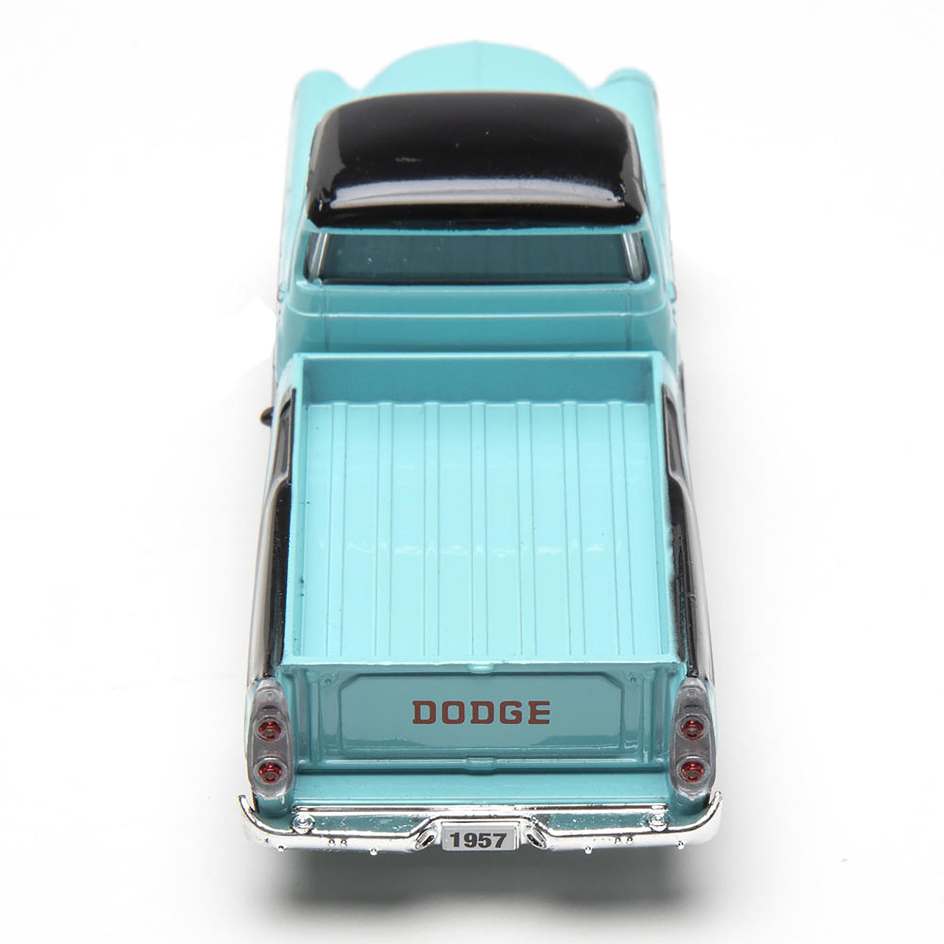 Model of a 1957 Dodge truck on a white background