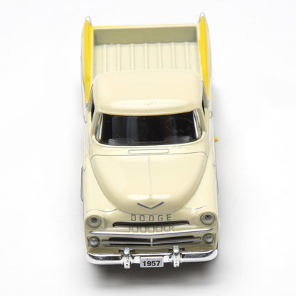 Model of a 1957 Dodge truck on a white background