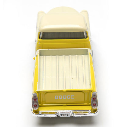 Model of a 1957 Dodge truck on a white background