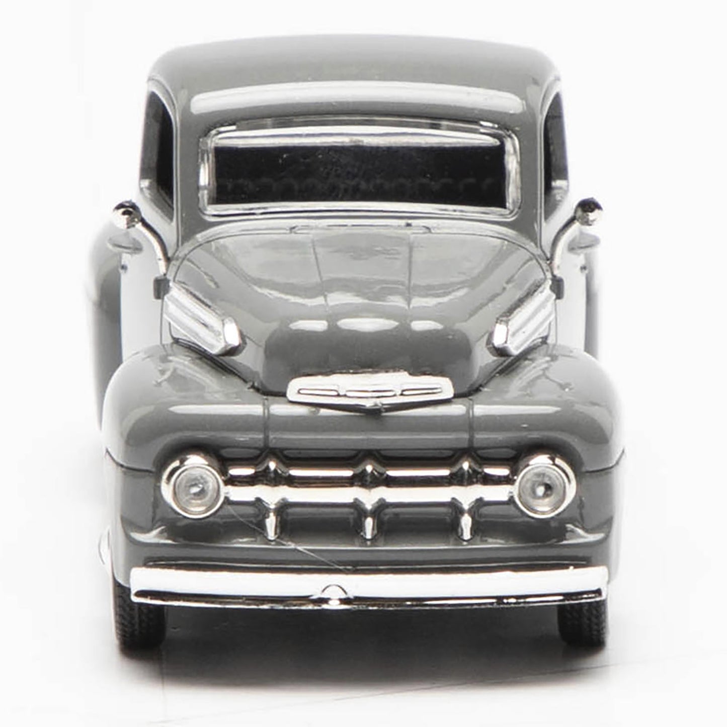 Model of a vintage truck on a white background