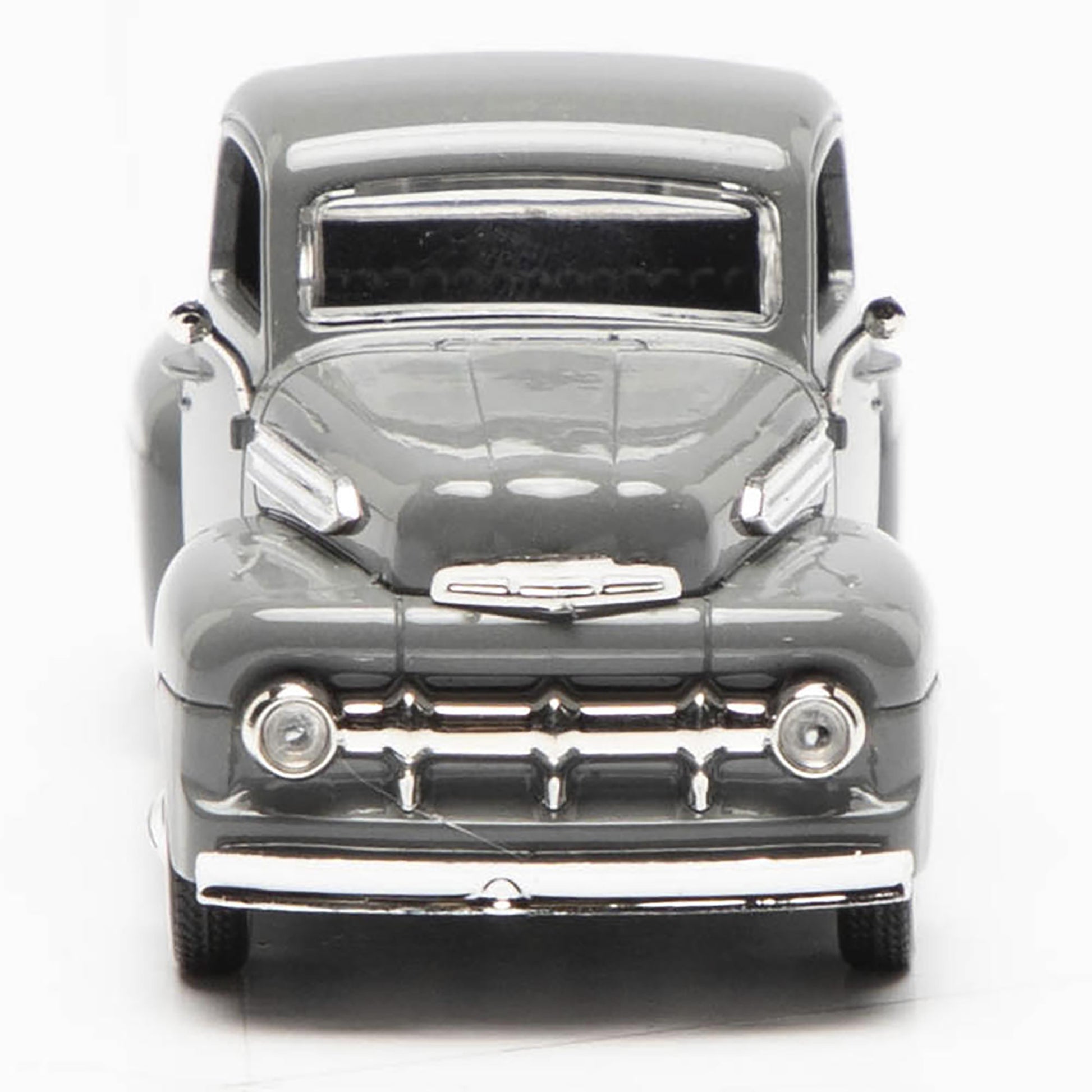 Model of a vintage truck on a white background