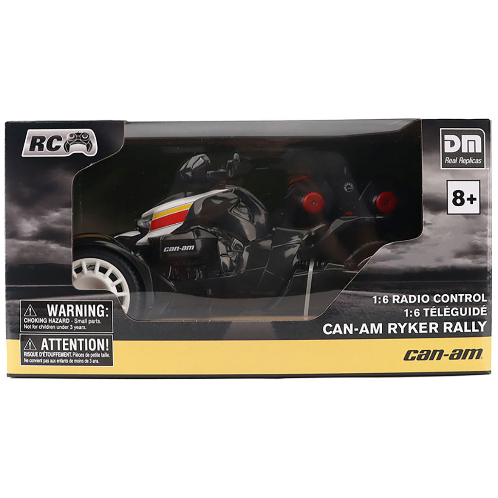Boxed RC model of a Can-Am Ryker Rally with stormy sky design