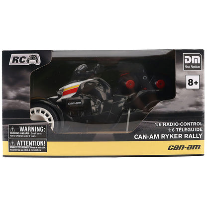 Boxed RC model of a Can-Am Ryker Rally with stormy sky design