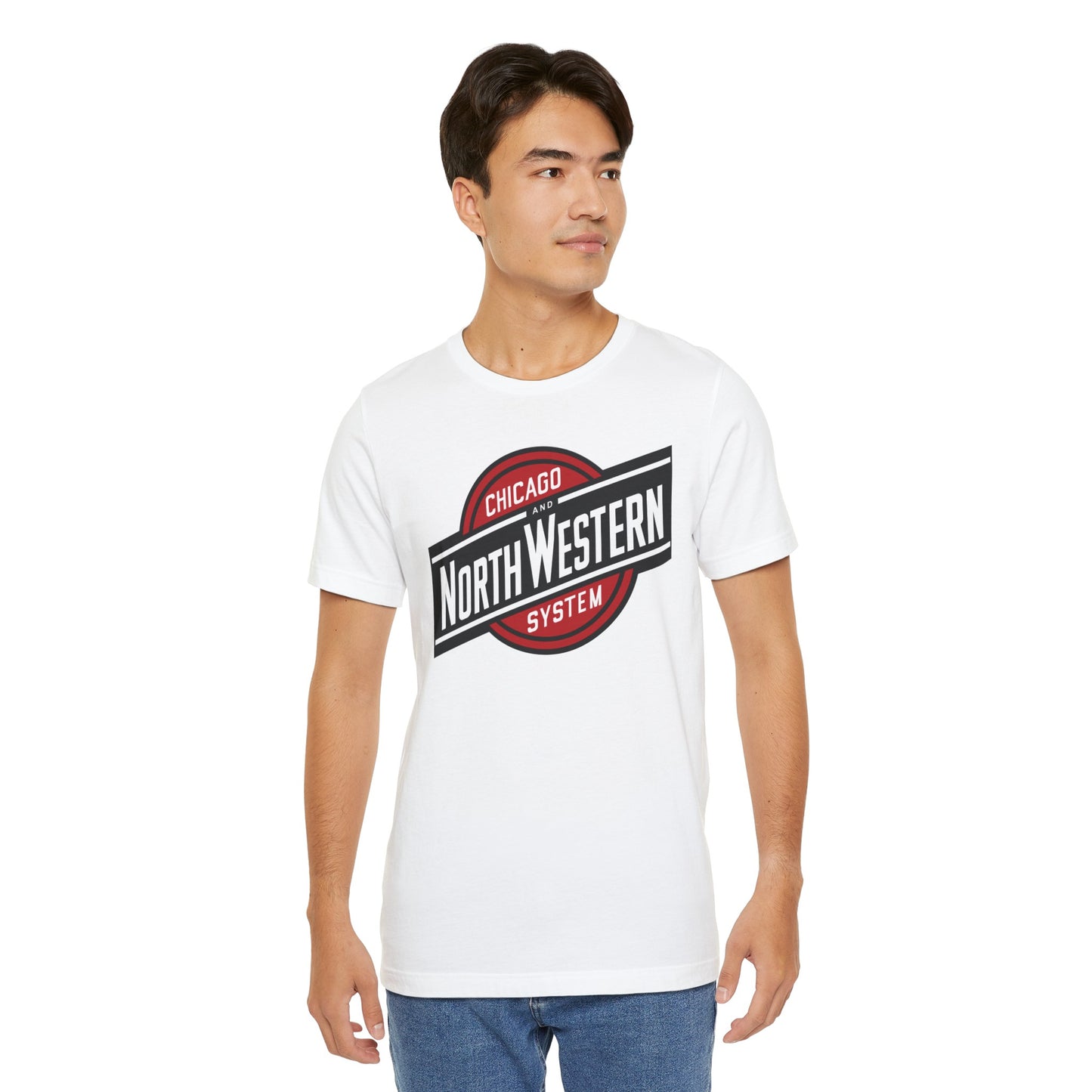 Chicago and North Western System Railroad Logo Tee