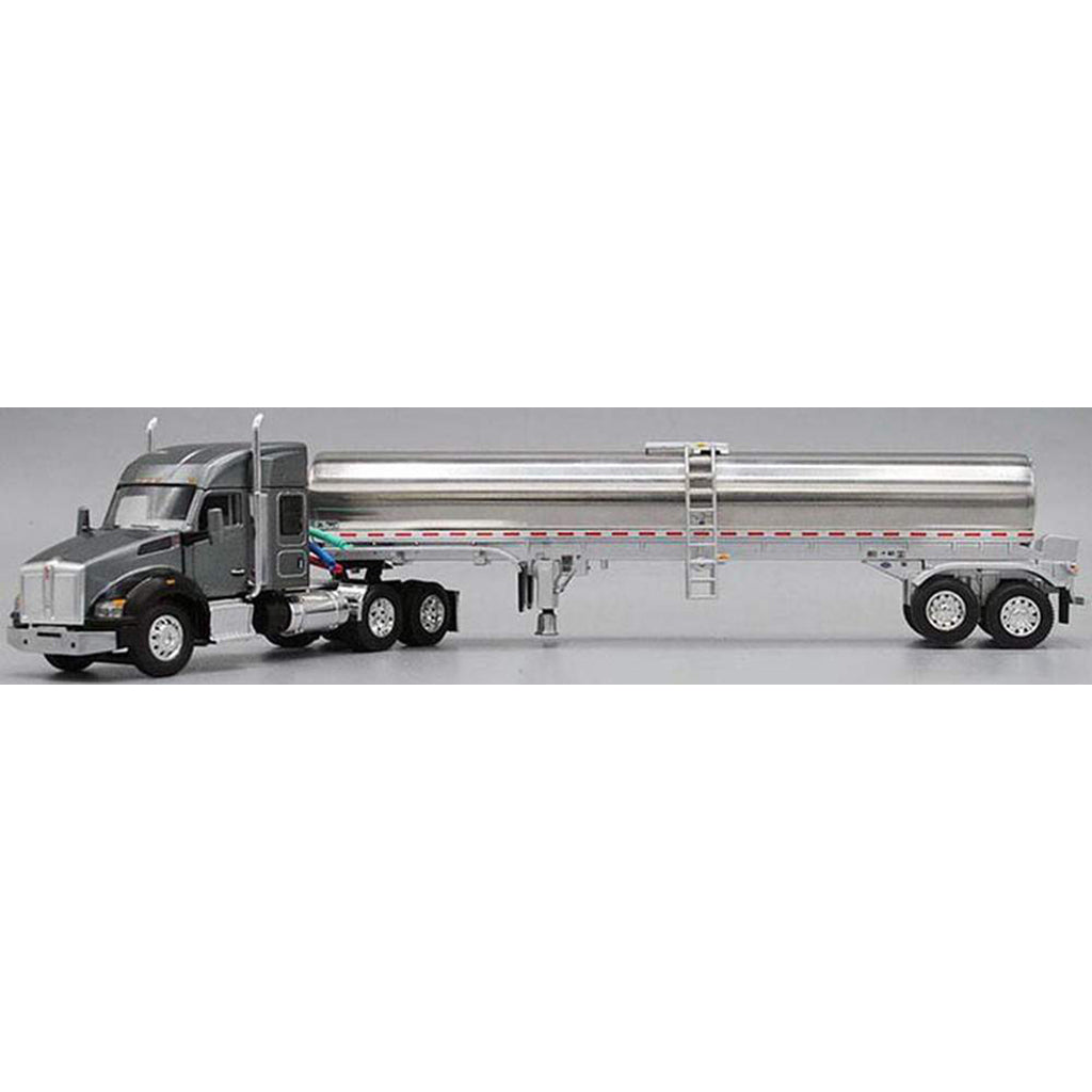 Kenworth T880 w/Walker Milk Tanker Trailer (Gray/Black)