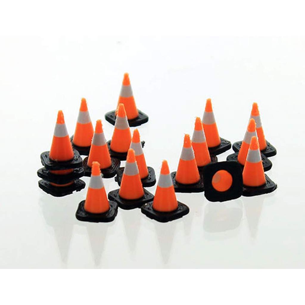 Traffic Cones - 12-Pack - Safety Orange