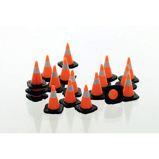 Traffic Cones - 12-Pack - Safety Orange