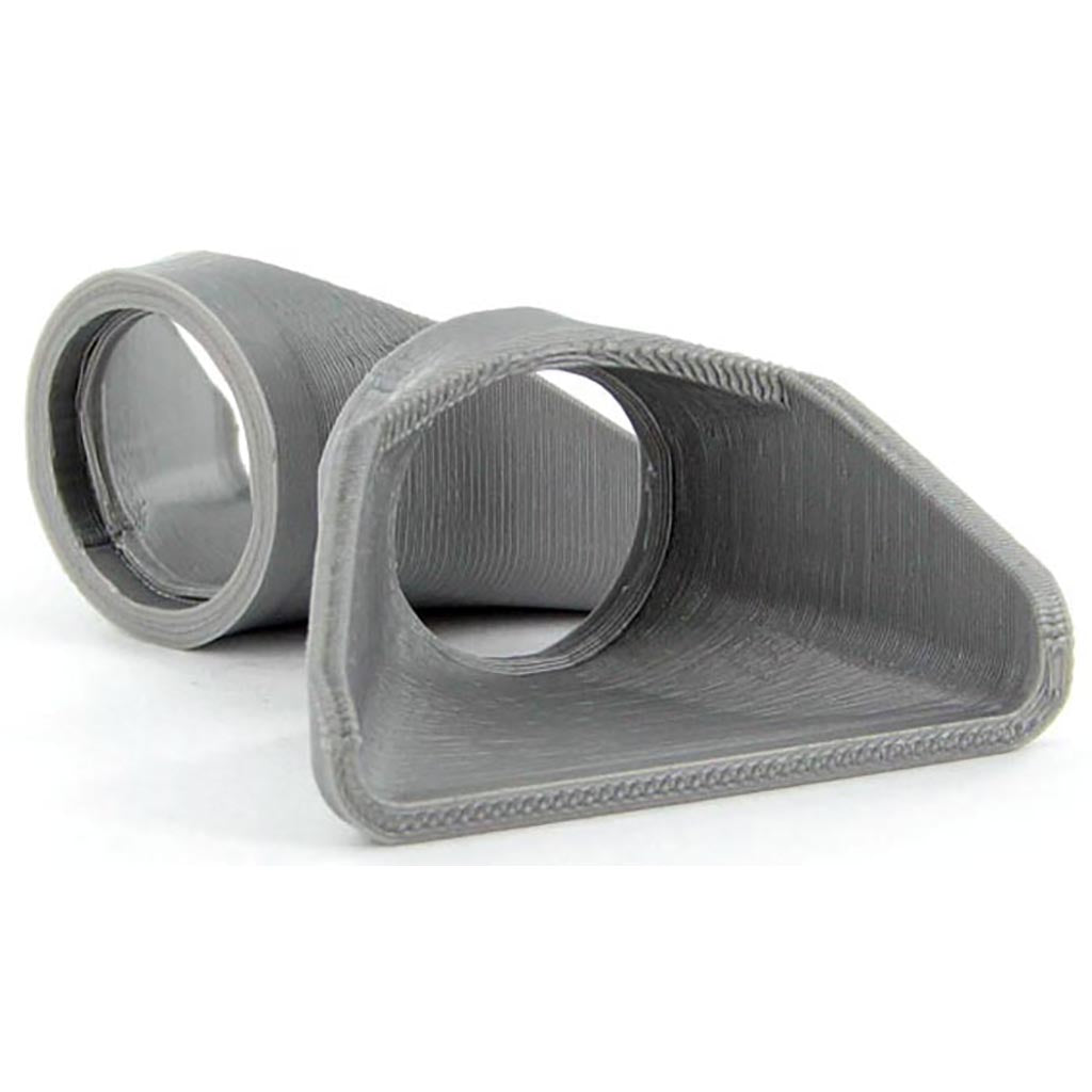 Concrete Flared Culvert Ends - Fits 36" Culverts - 2-Pack - Concrete Gray