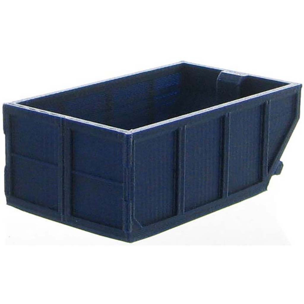 10 Yard Rolloff Dumpster - Dark Blue