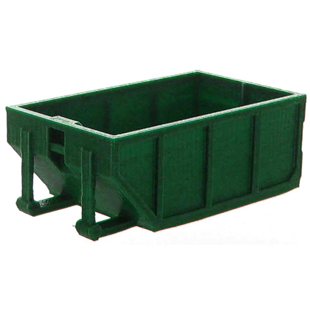 10 Yard Rolloff Dumpster - Dark Green