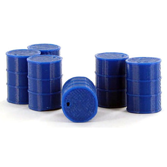 Barrels, 55 Gallon - 6-Pack - Blue