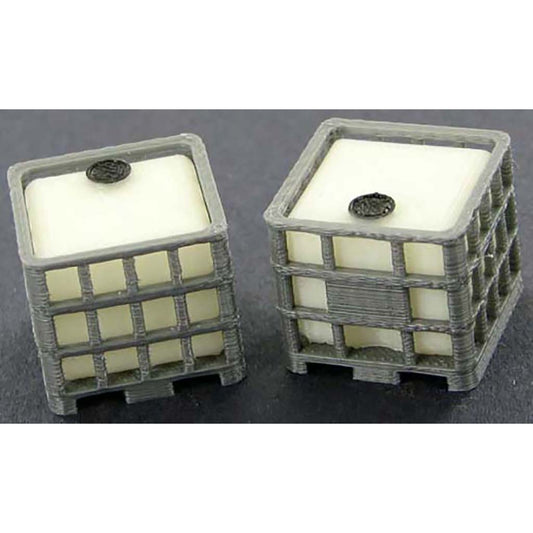 IBC Pallet Tanks - 2-Pack - Gray/White