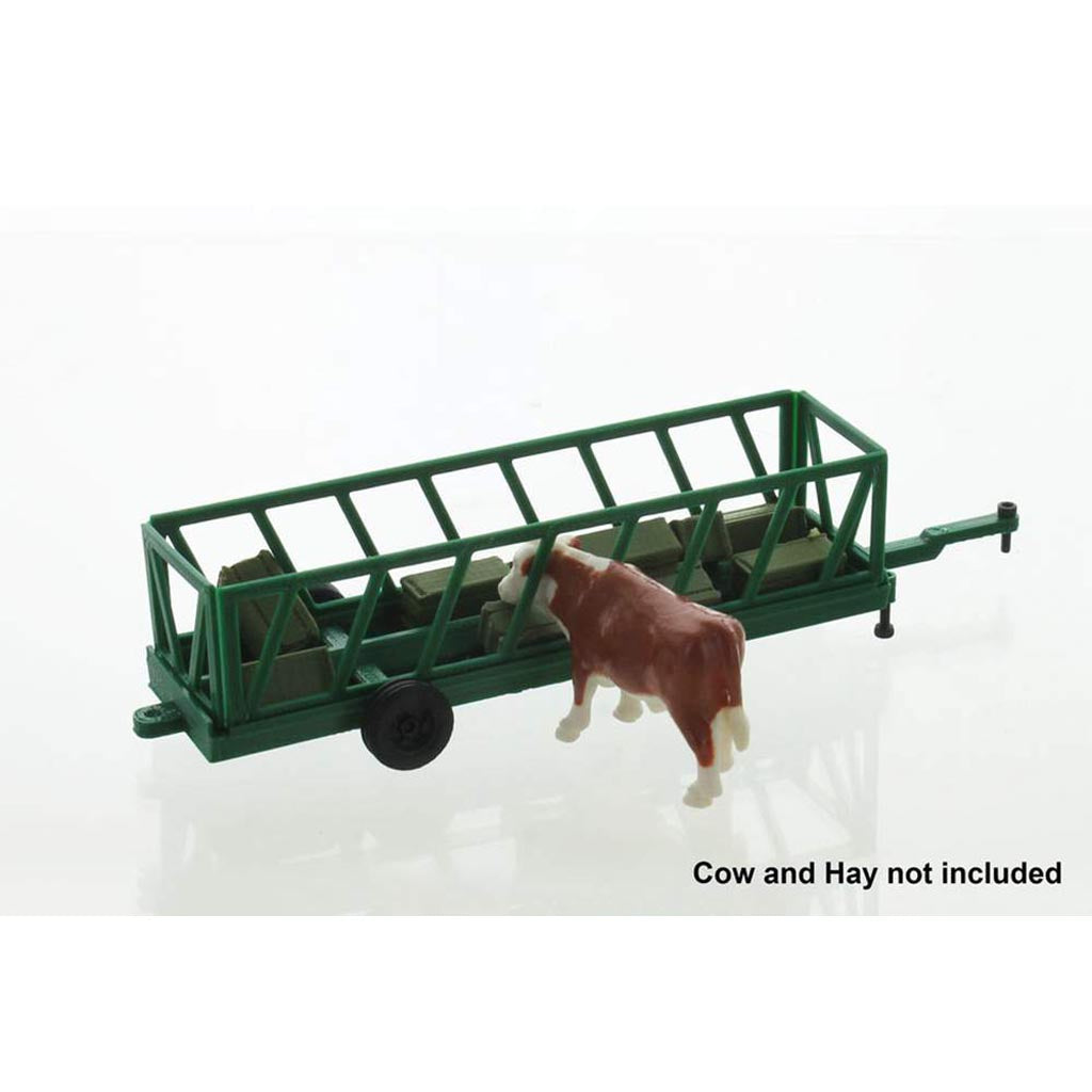 Portable Livestock Feeder - Green