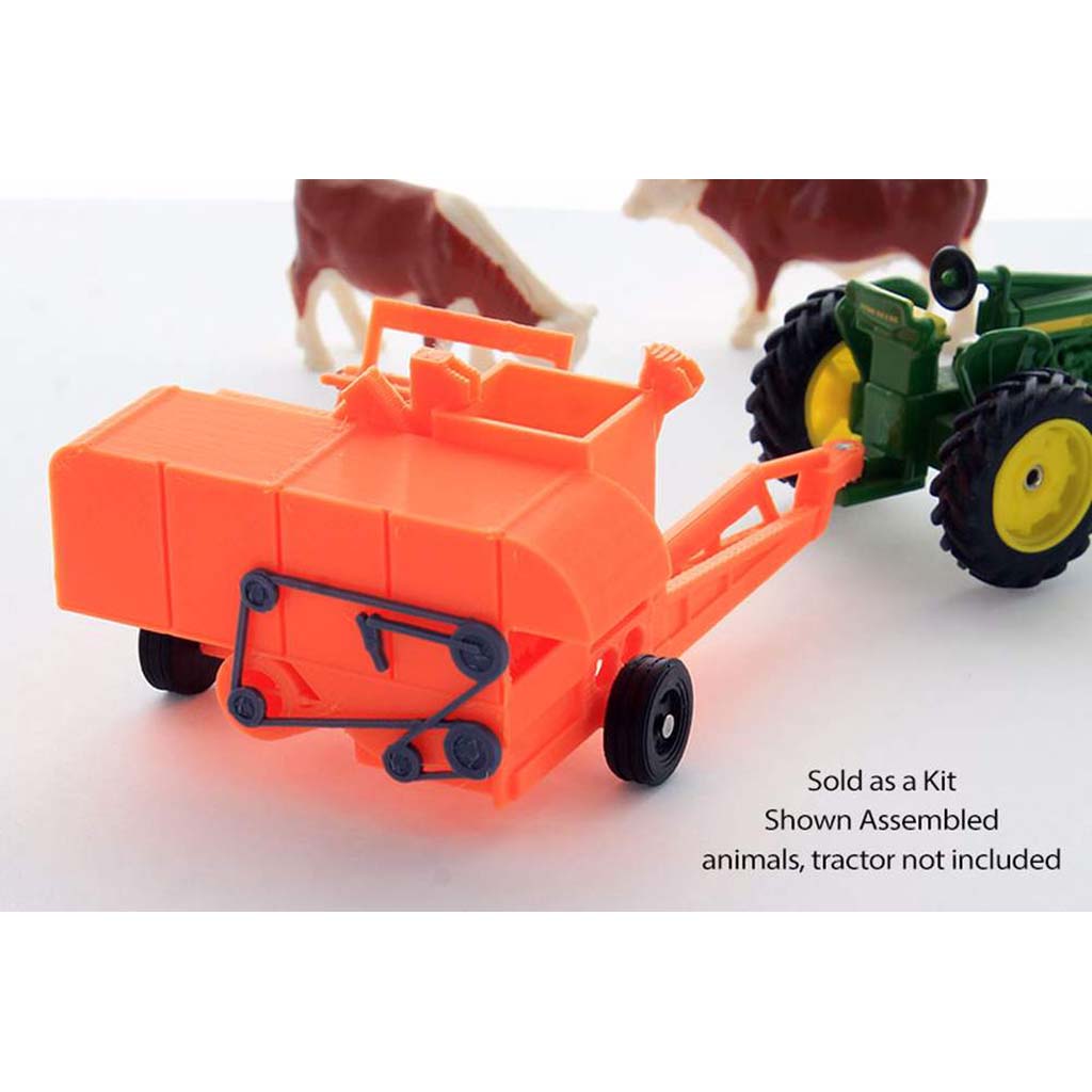 Allis-Chalmers All-Crop 60 Pull-Type Combine - Orange