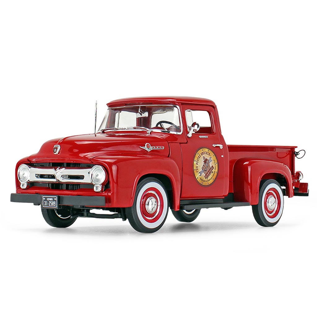 1956 Ford Pickup "Busted Knuckle Garage" (Vermillion Red) B3