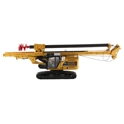 Model of a Caterpillar 330 Next Gen Carrier with CZM EK160 Cylinder Crowd Drilling Rig on a White Background