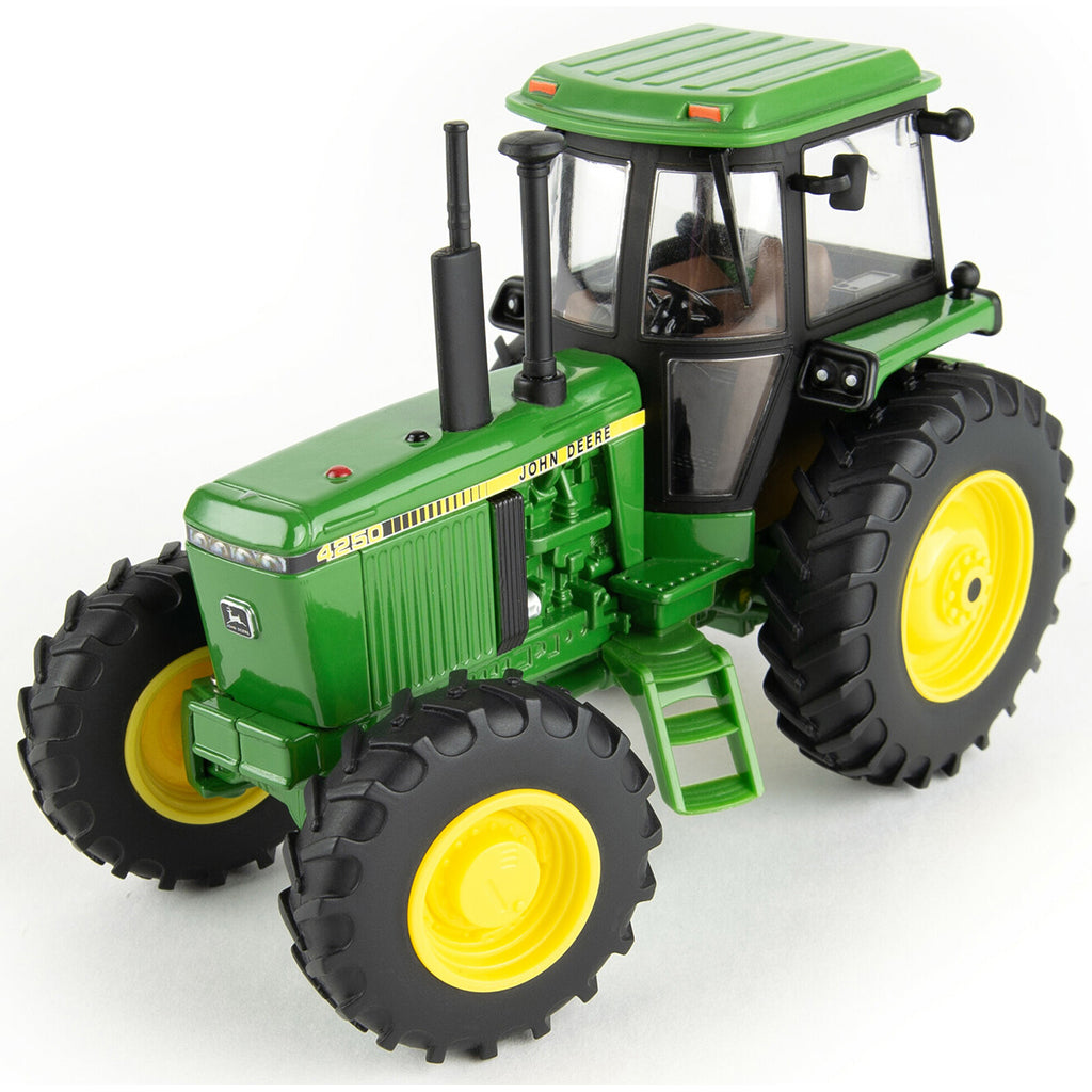 Toy Model John Deere 4250 with FWA on a white background
