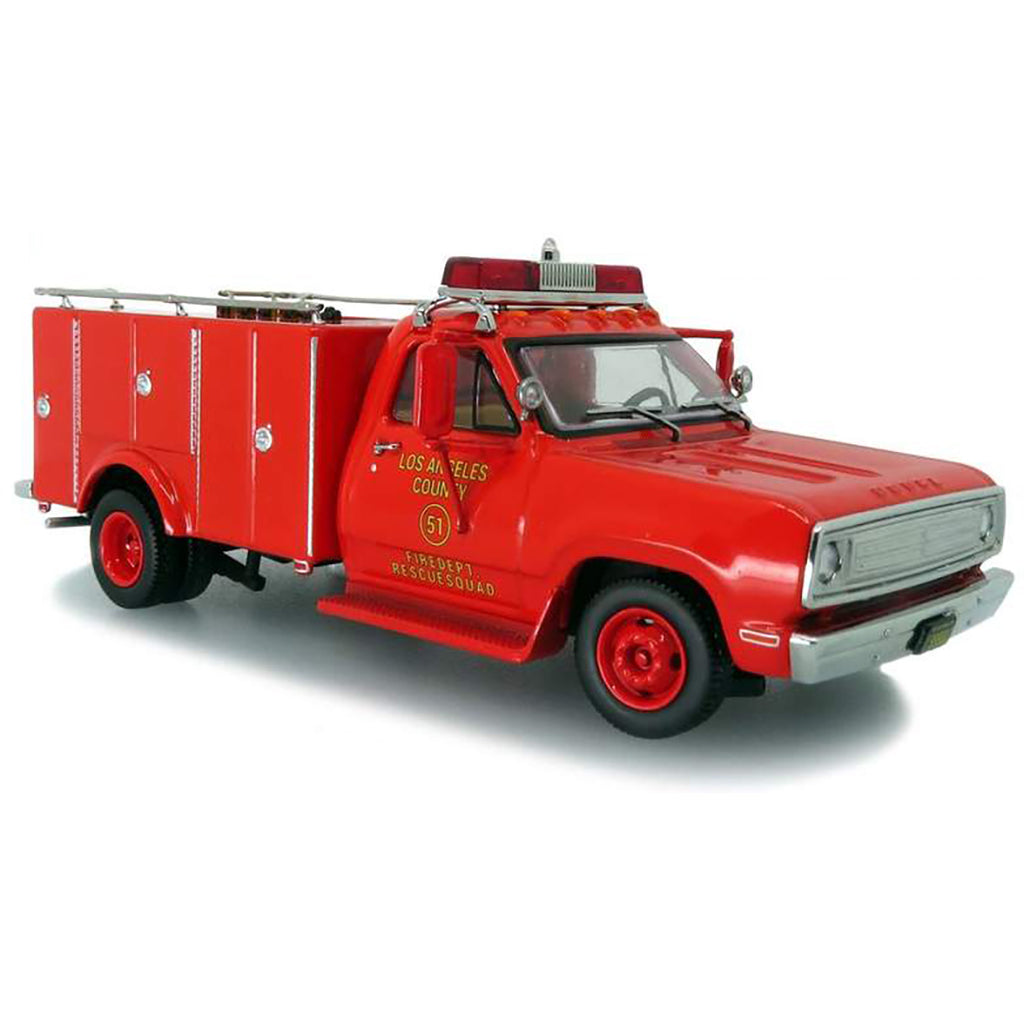 1974 Dodge 300 Rescue Unit "Los Angeles Co. Fire Dept. Squad 51 - Emergency"