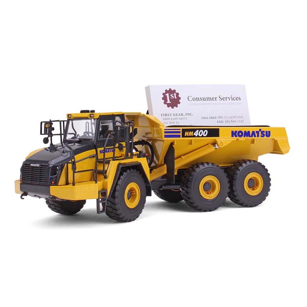 Komatsu HM400-5 Articulated Dump Truck Business Card Holder