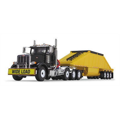 Peterbilt 367 w/Bottom Dump Trailer (Black/Yellow)