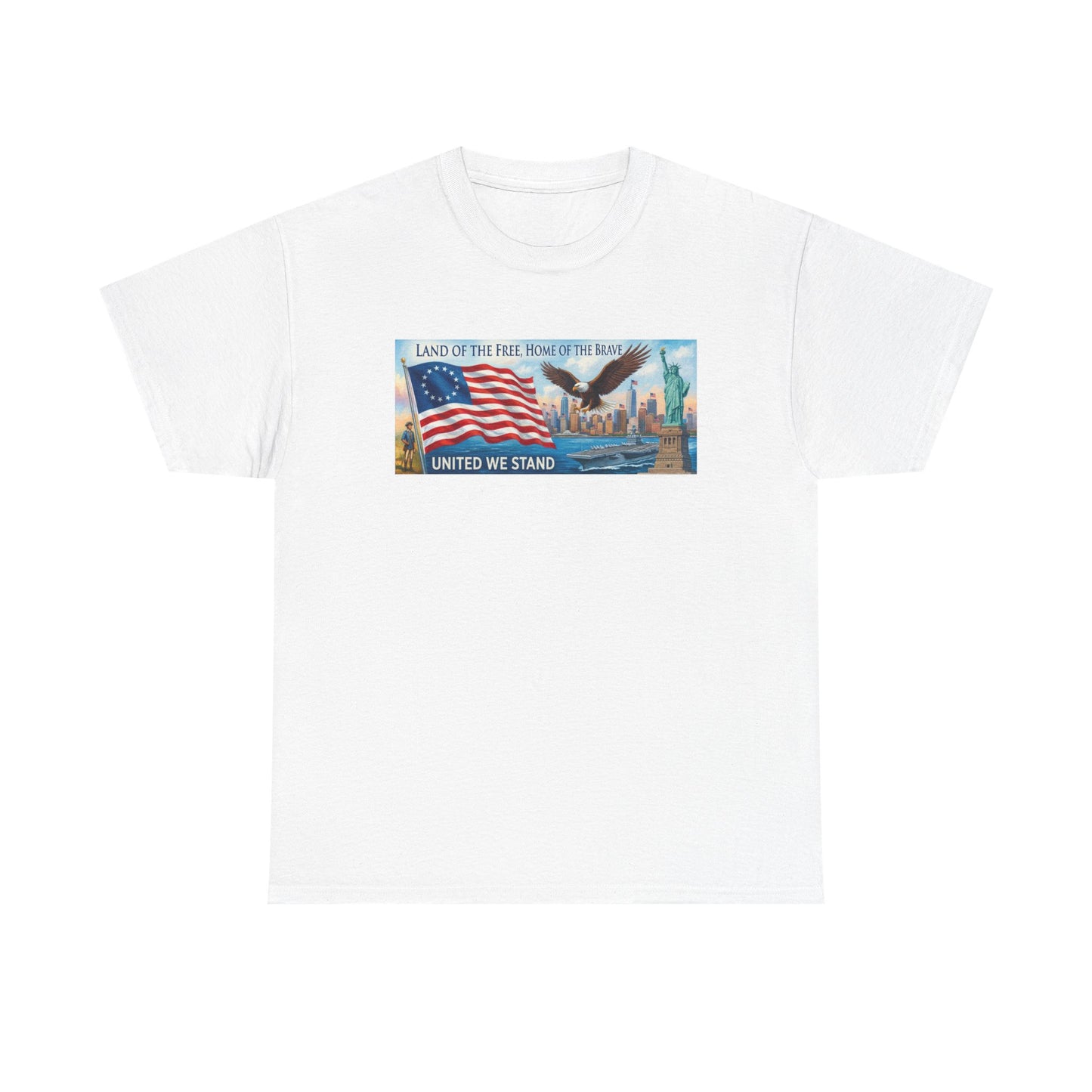 Betsy Ross American Flag Patriotic 'We The People' T-Shirt – United We Stand Tee