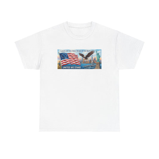 Betsy Ross American Flag Patriotic 'We The People' T-Shirt – United We Stand Tee