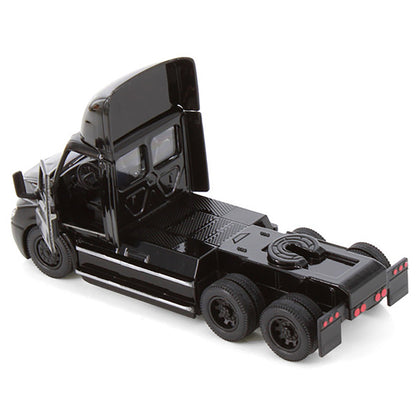Model of a 2022 Freightliner eCascadia Day Cab Tractor on a White Background
