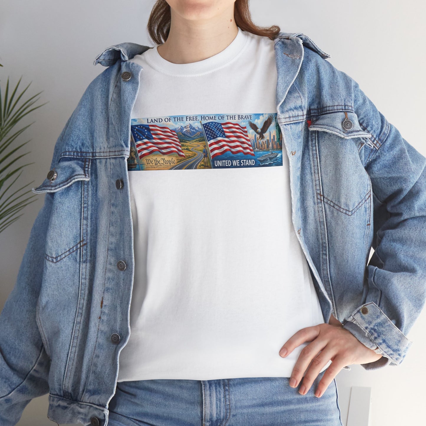 Patriotic 'We The People' T-Shirt — American Flag Constitution Tee