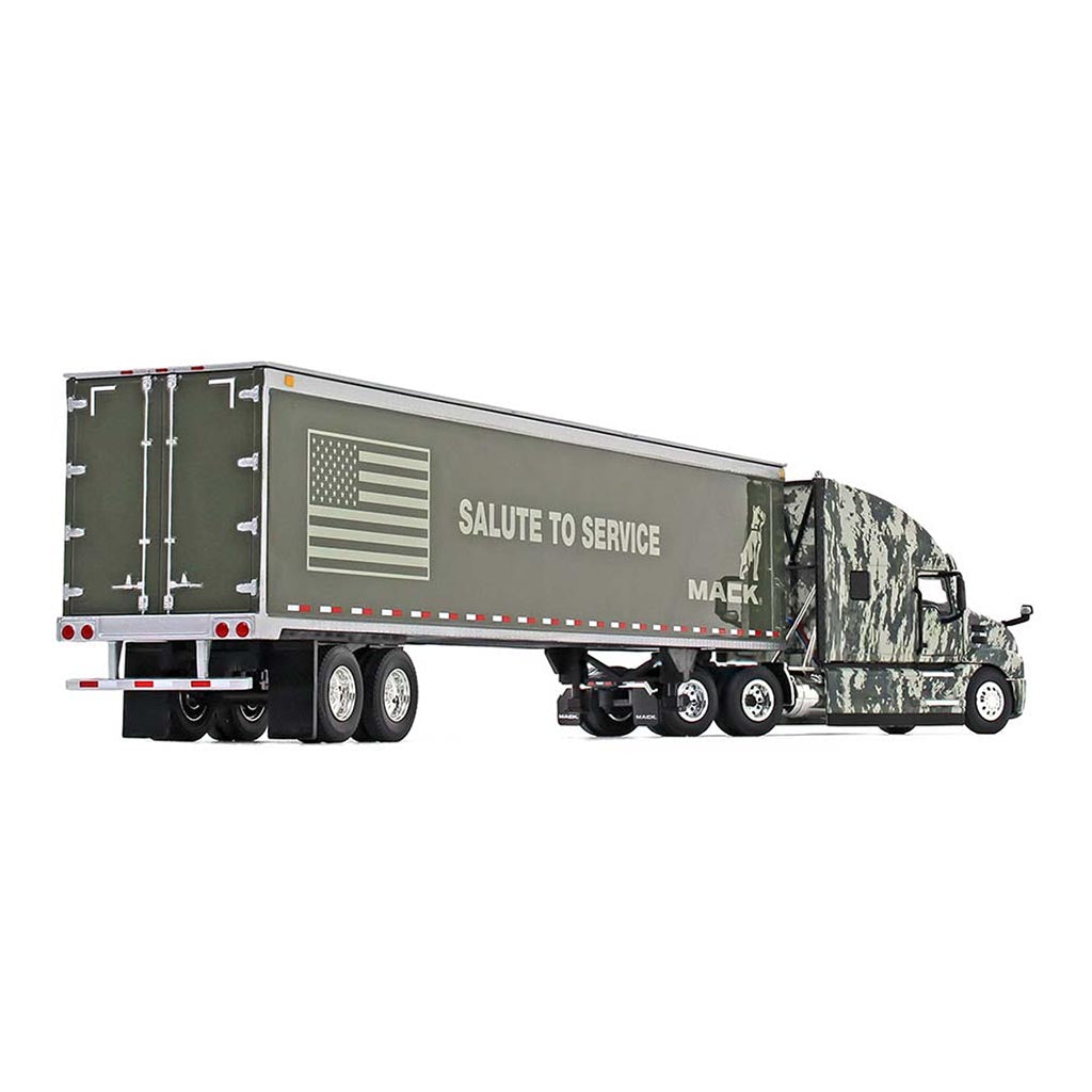 Mack Anthem w/53' Dry Van Trailer "Mack Trucks - Salute to Service"