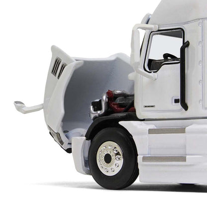 Mack Anthem High-Roof Sleeper Tractor with 53' Dry Van Trailer (Artic White)