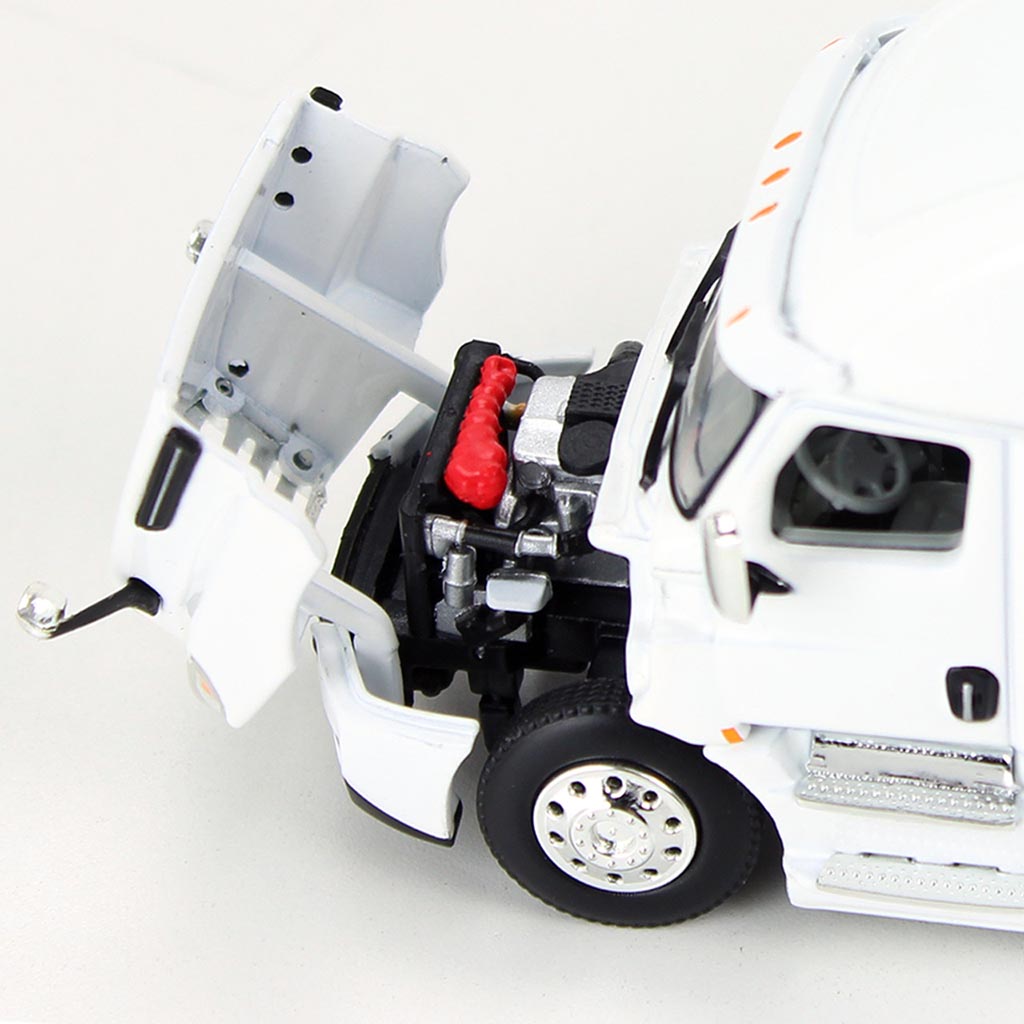 2019 Freightliner Cascadia w/53' Dry Van Trailer & Skirts (White)