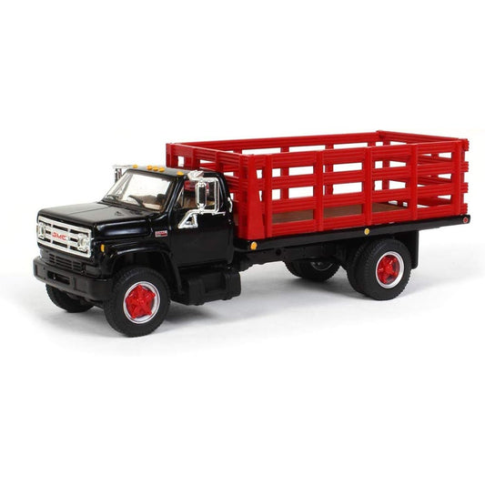 1975 GMC 6500 Single Axle Stake Bed (Black/Red)