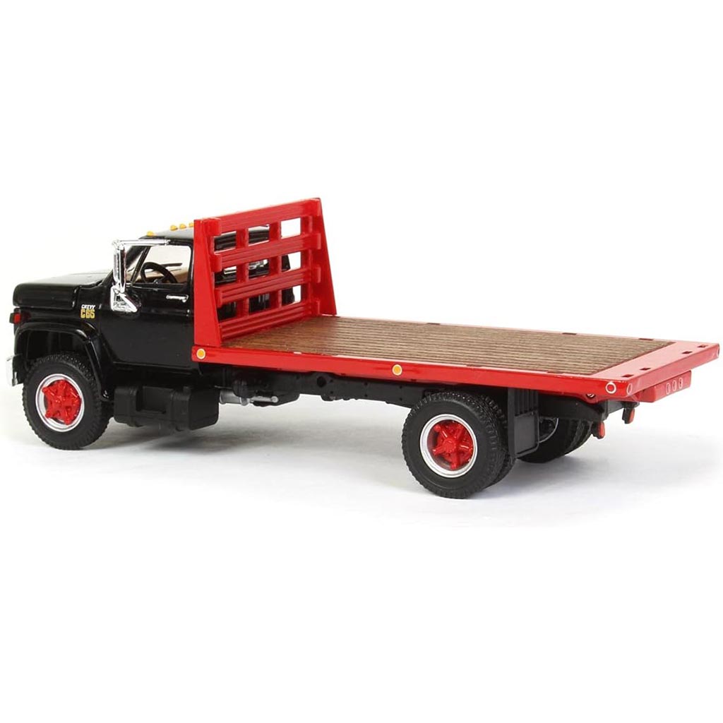 Chevy C-65 Flatbed Truck (Black/Red)