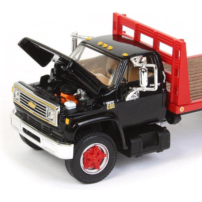 Chevy C-65 Flatbed Truck (Black/Red)