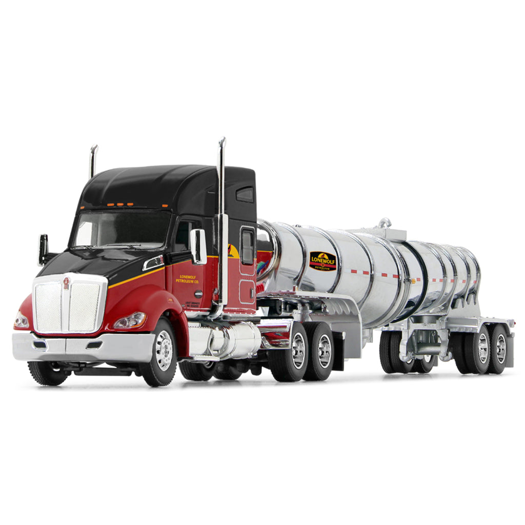 Kenworth T680 w/Polar Deep Drop Tanker Trailer "Lonewolf Petroleum Co."