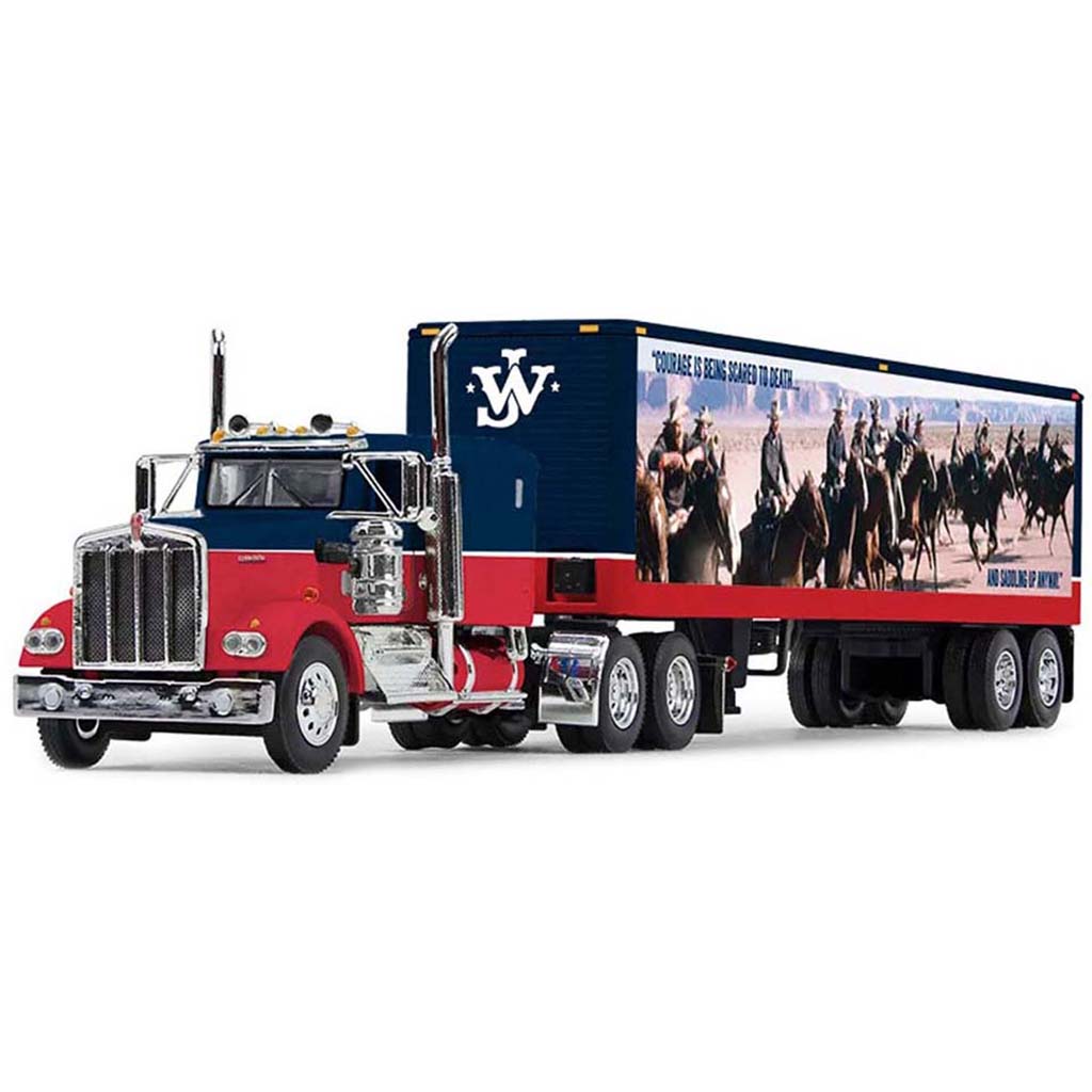 Kenworth W900A w/40' Dry Van Trailer "John Wayne Courage"