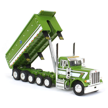 Peterbilt 379 Dump Truck w/MAC Dump Body (Green/White)