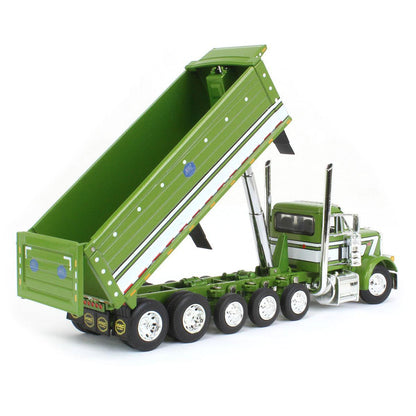 Peterbilt 379 Dump Truck w/MAC Dump Body (Green/White)