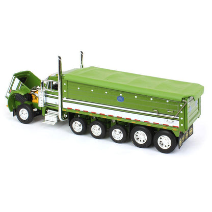 Peterbilt 379 Dump Truck w/MAC Dump Body (Green/White)