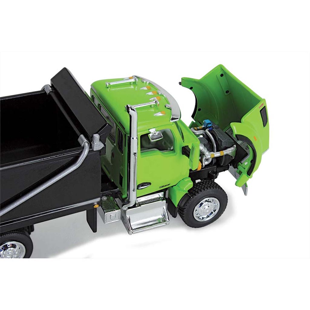 Kenworth T880 with Rogue Bed Dump Truck (Lime Green/Black)