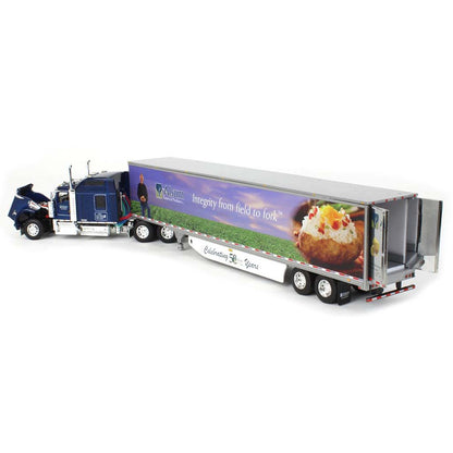 Kenworth W900L w/53' Utility Reefer Van Trailer "Alsum Farms"