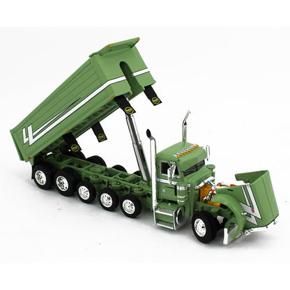 Peterbilt 379 Dump Truck w/MAC Dump Body (Green)