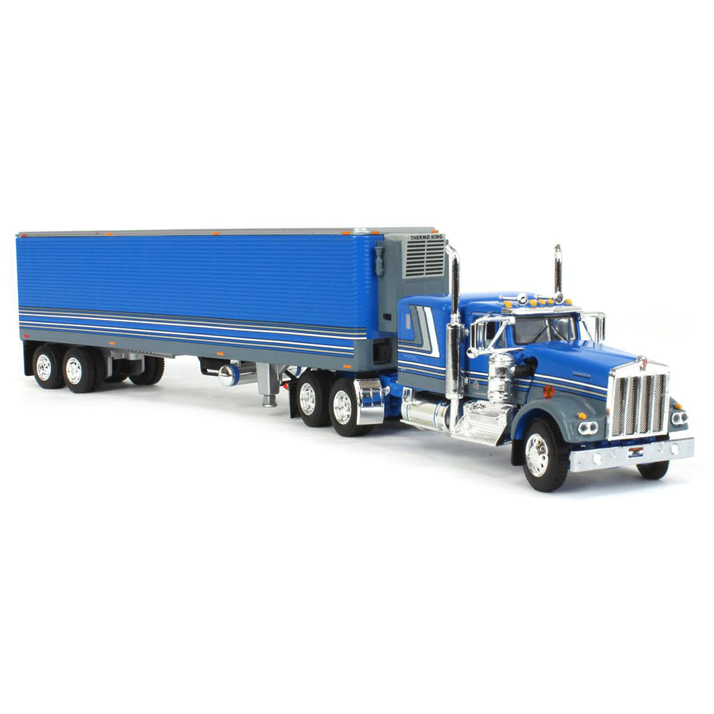 Kenworth W900A w/40' Reefer Van Trailer (Blue)