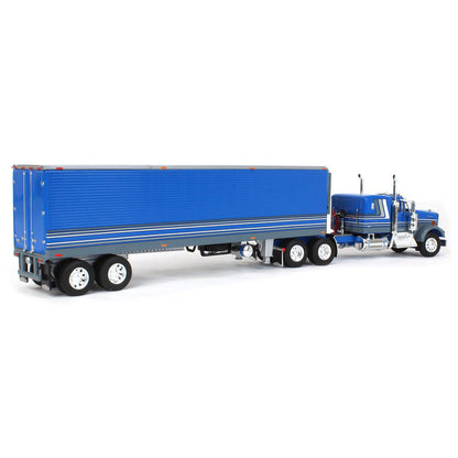 Kenworth W900A w/40' Reefer Van Trailer (Blue)